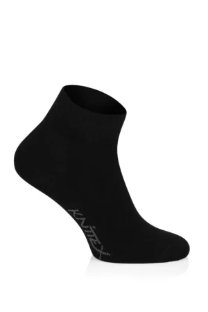 Sneaker sokken heren (3 Pack) - zwarte sokken