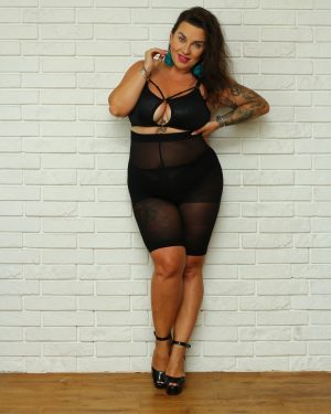 SizePlus Anti-Schuren Pantyshort 30 Den – Comfort voor curves