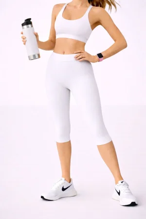 WITTE LEGGING in 90 den - 3:4 legging