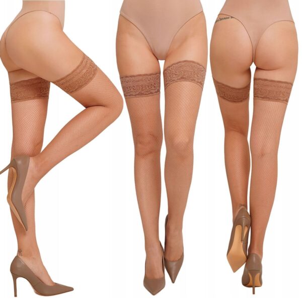 Net hold ups - visione-Stay-up stockings
