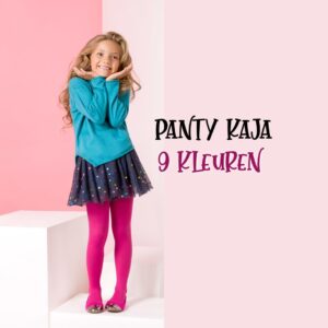 kinderpanty Kaja - Microvezel 40 Den hot-pink