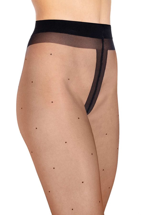 Panty Anytime Dots – 13 Den - detail pantybroek