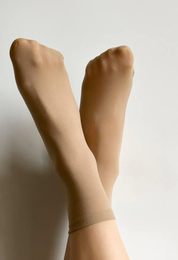 Katrin 40 den sokken - beige-sokken - huidskleur