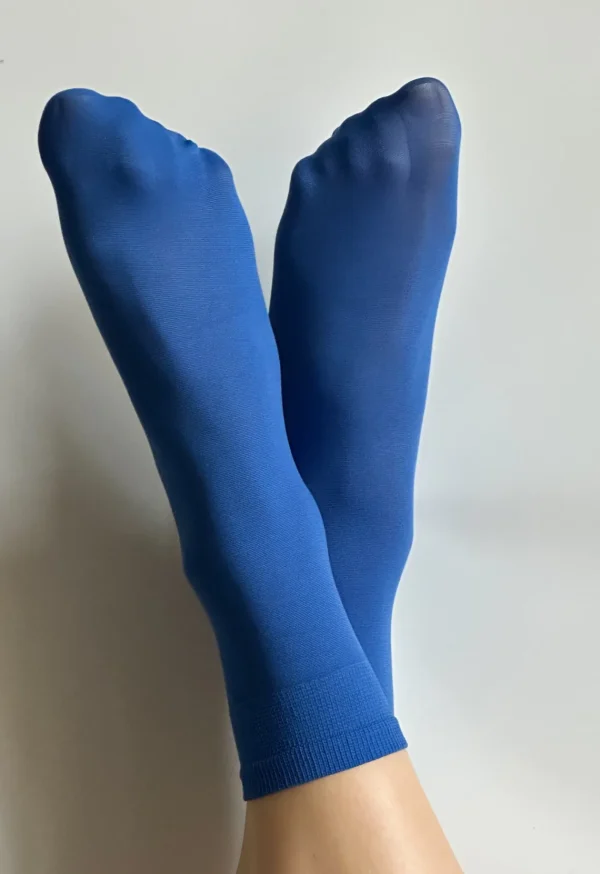 Katrin 40 den sokken -fel blauw sokken - Sokken -blauw