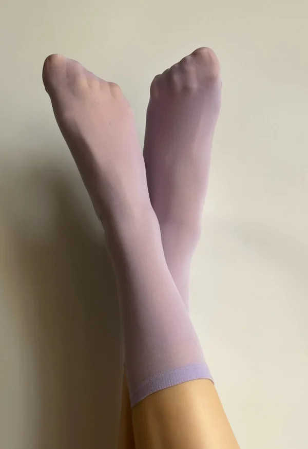 Katrin 40 den sokken - paarse sokken