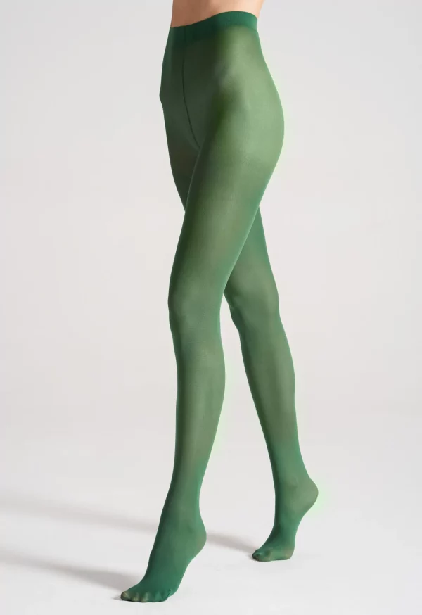 Panty Satin 40 - Emerald