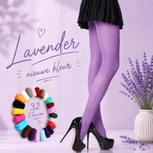 panty Julia 40 den microvezel - lavender