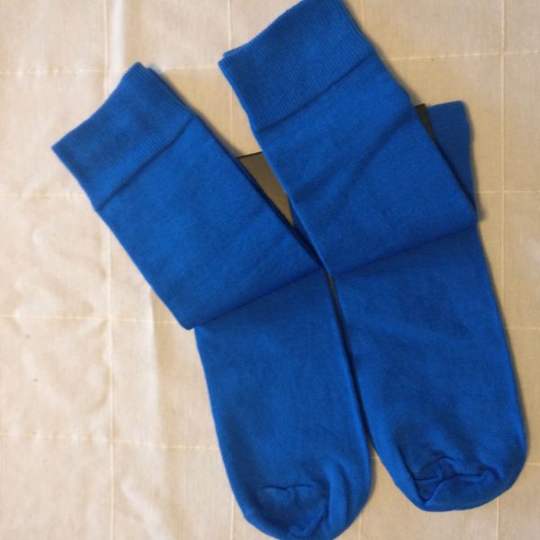 heren sokken klassiek blauw